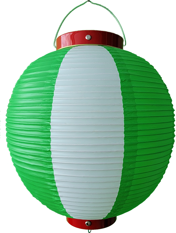 40104 尺丸 緑/白・赤枠